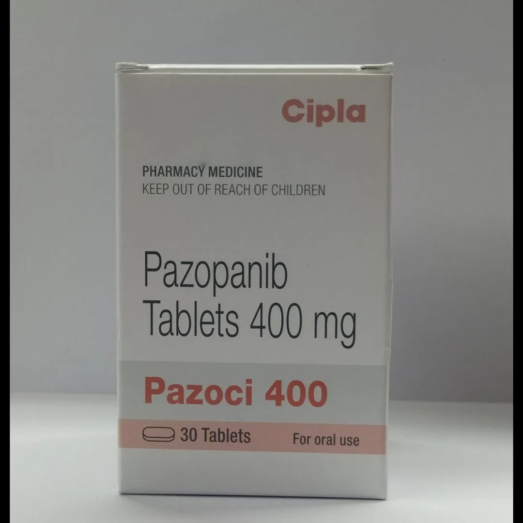 Pazopanib 400 mg Tablets Exporter from India | Global Supply by Cordium Pharmaceuticals Pvt Ltd |