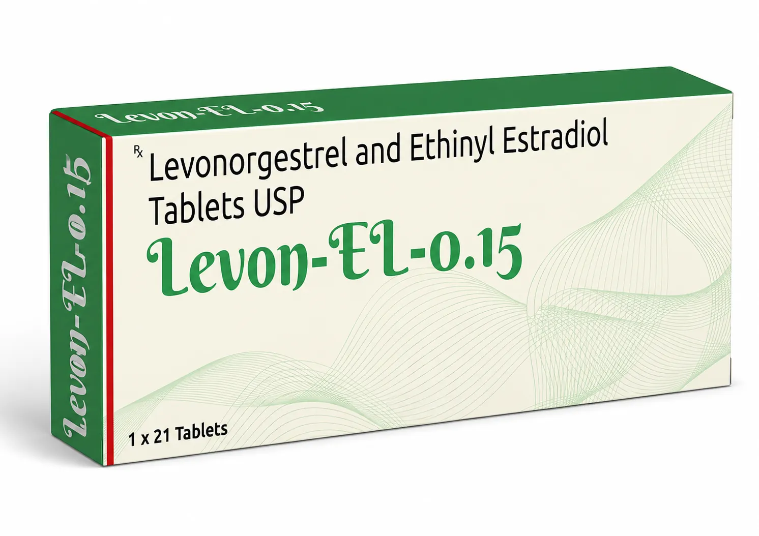 Levon EL-0.15 (Levonorgestrel & Ethinylestradiol) Tablets: Verified Pharmaceutical Exporter from India | Bulk Supplier for USA, UK, Australia, Thailand, Singapore & Jamaica image 1