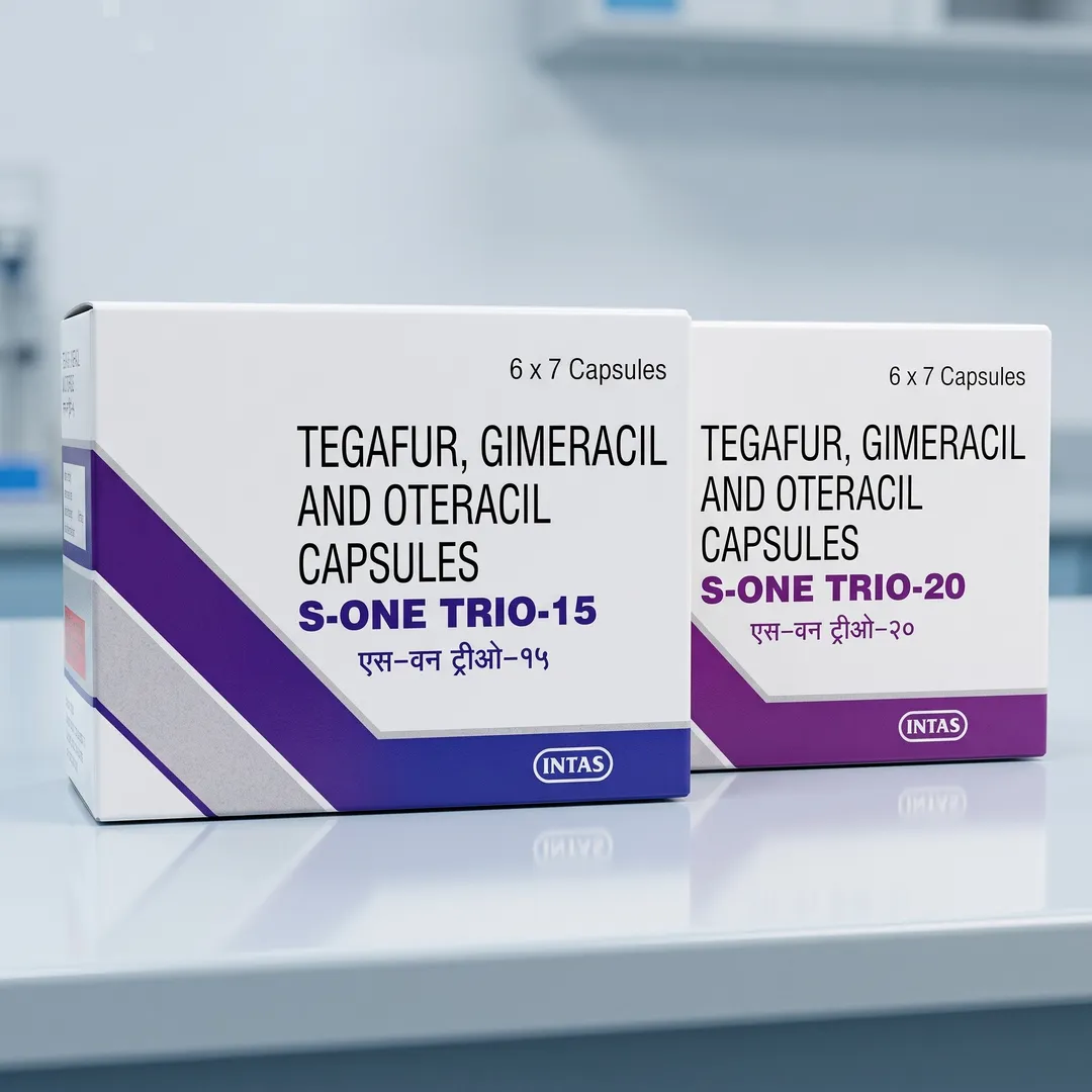 S-ONE TRIO 15MG/20MG Capsules Supplier to UAE from India