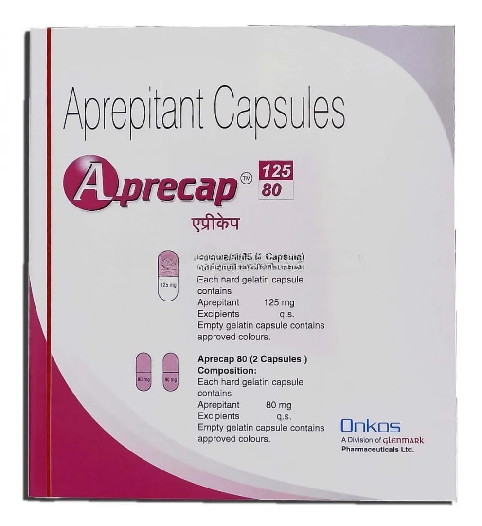 Aprecap 125/80 (Aprepitant + Aprepitant) Capsule image 1