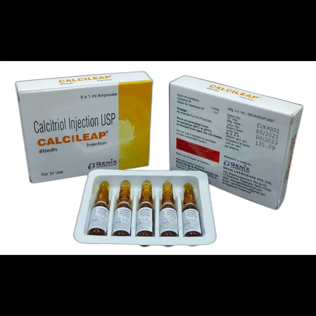 Calcitriol 1 mcg/ml Injection – Trusted Global Exporter | Cordium Pharmaceuticals Pvt. Ltd.