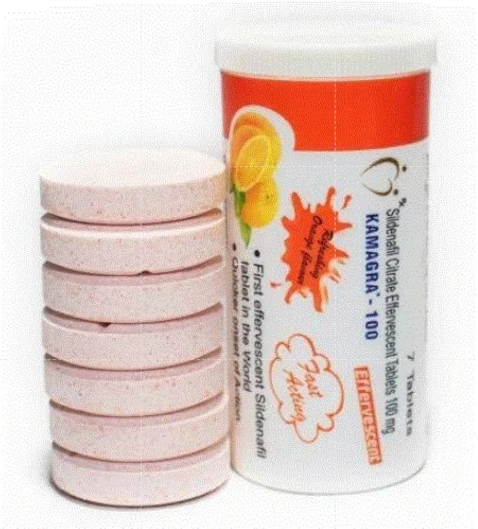 Kamagra Effervescent 100 mg Tablets: Product Information, Uses, Benefits and Side Effects image 1
