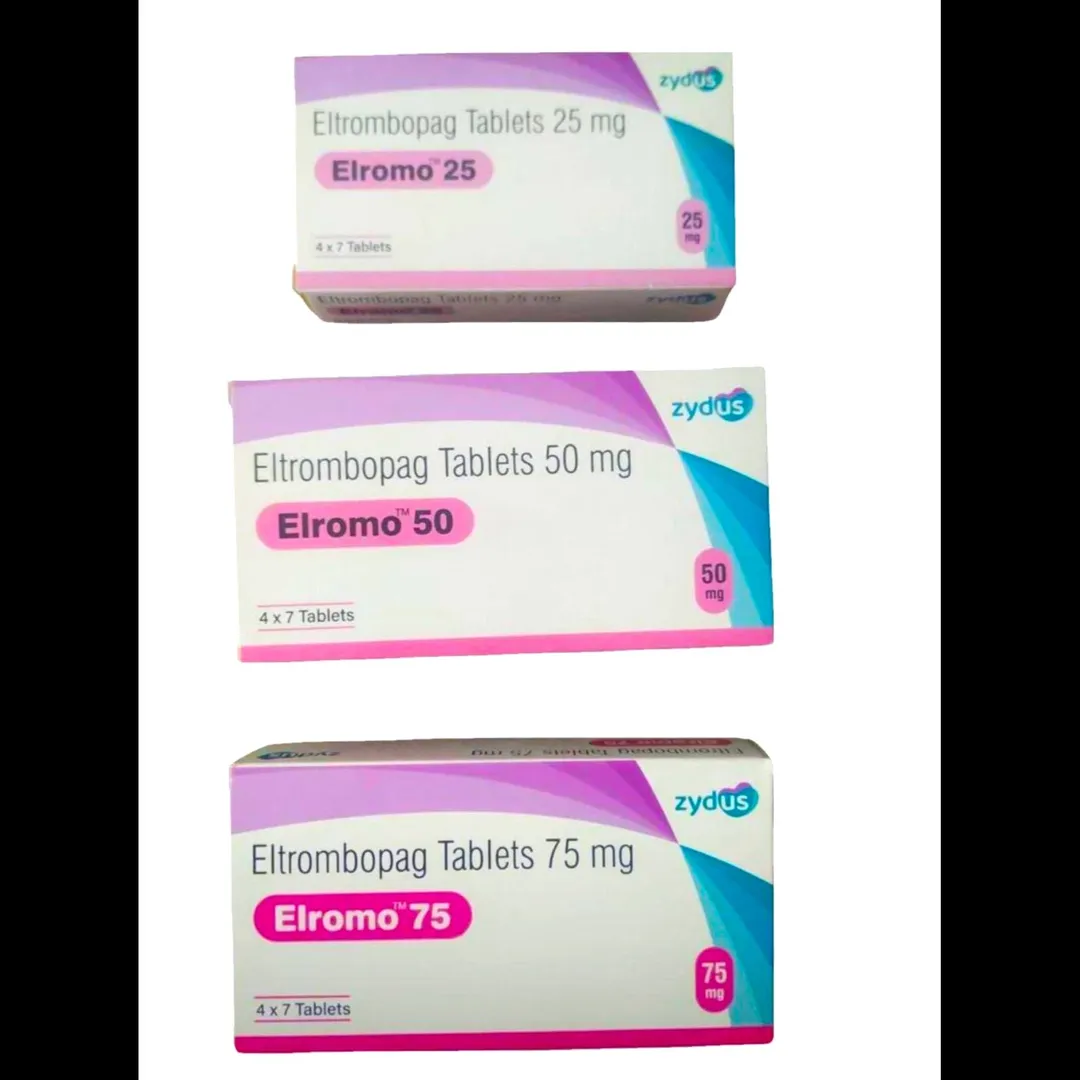 Elromo 25mg / 50mg / 75mg (Eltrombopag) Tablets – Trusted Global Exporter from India Cordium Pharma