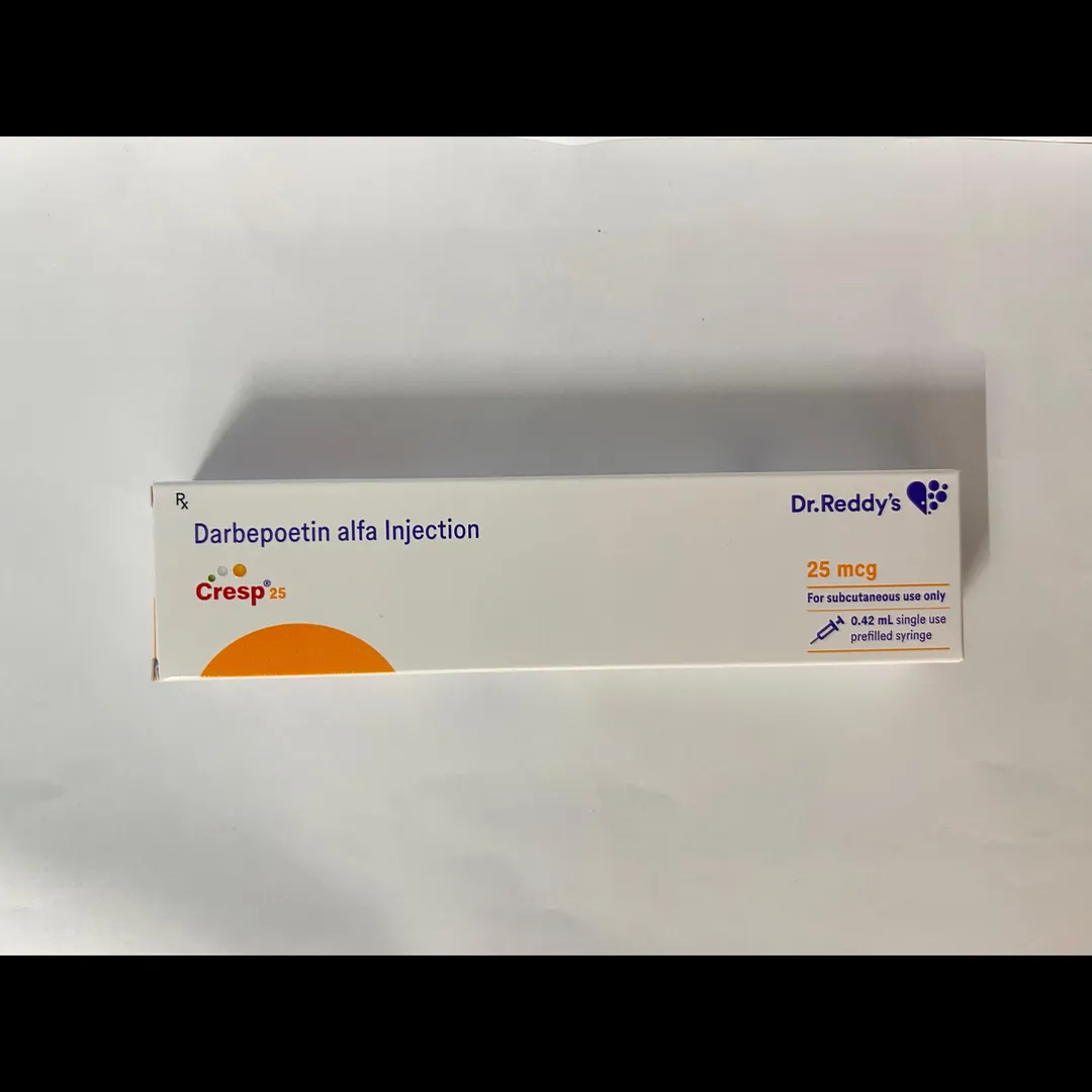 Cresp Darbepoetin Alfa Injection 1 ml Vial – Trusted Global Exporter from India | Fast Supply to USA