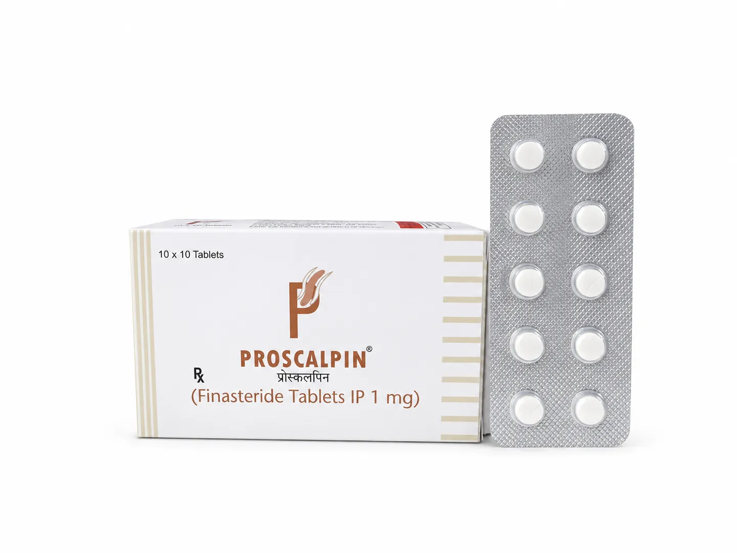 Proscalpin 1 mg Tablets – Effective Treatment for Male Pattern Hair Loss | Quality Export from India image 1