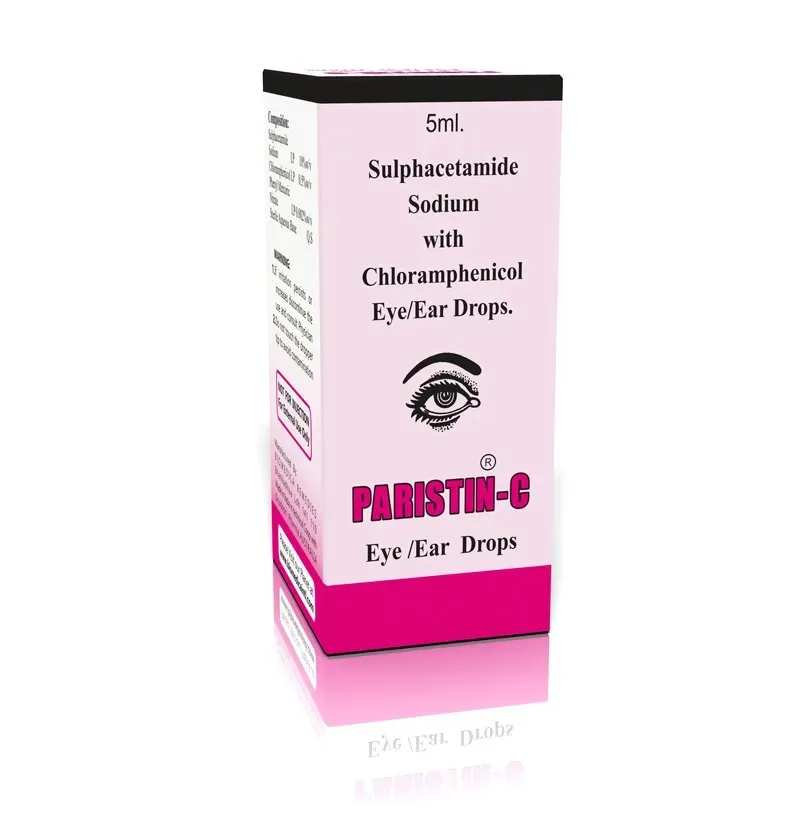 Paristin-C (Sulphacetamide & Chloramphenicol) Eye/Ear Drops image 1