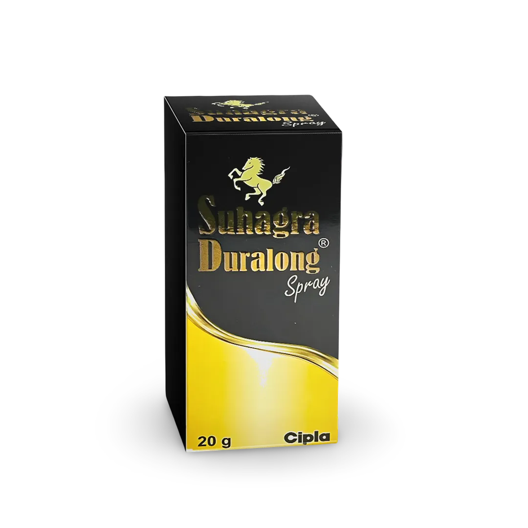 Suhagra Duralong Spray 20mg – Fast-Acting Solution for Erectile Dysfunction | Global Export