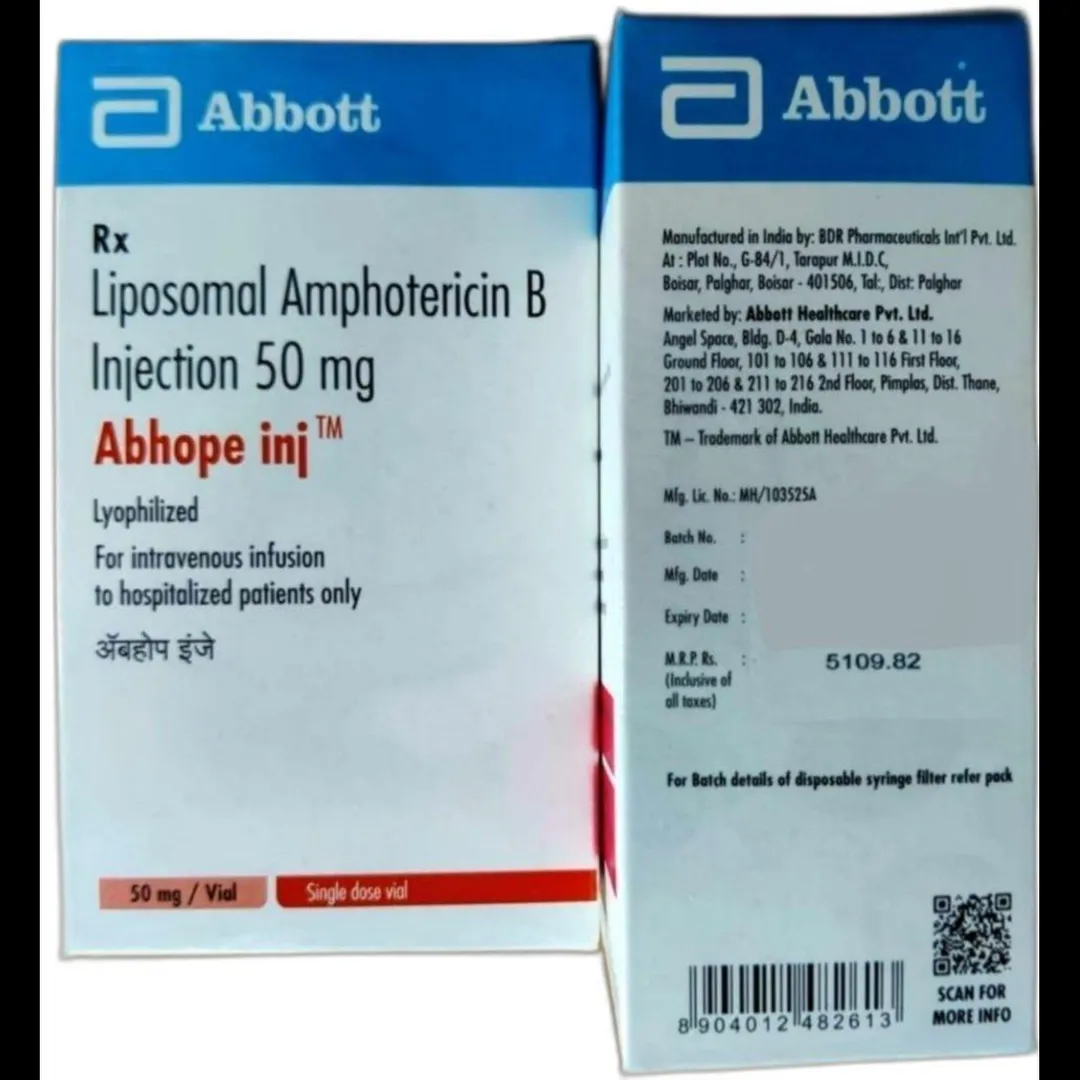 Amphotericin-B Liposome Injection 50mg Global Exporter – Cordium Pharmaceuticals Pvt Ltd