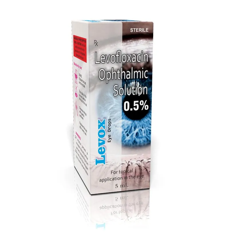 Levox (Levofloxacin 0.5%) Eye Drops image 1