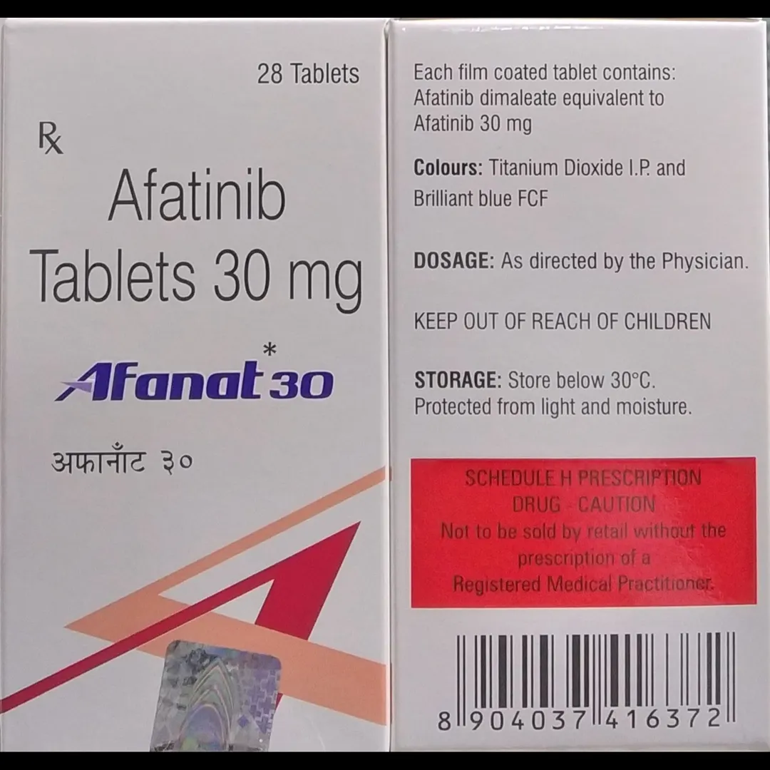 Afatinib 30mg Tablets โ Global Supplier & Exporter from India | Cordium Pharmaceuticals Pvt Ltd