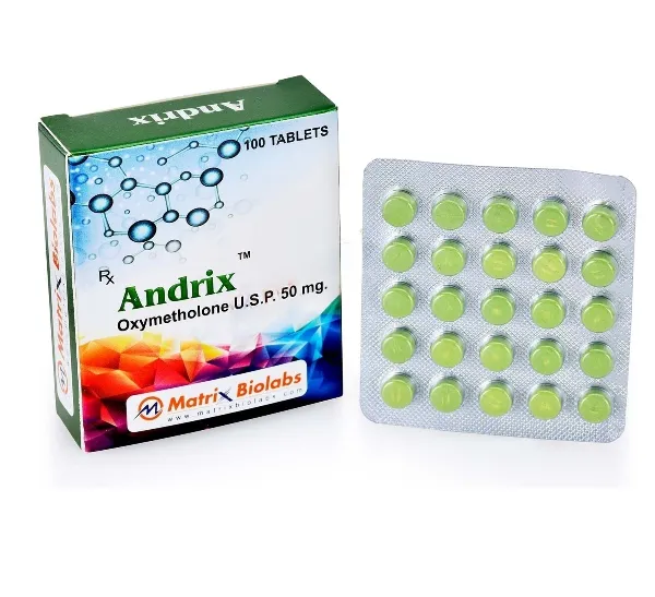 Andrix: (Oxymetholone U.S.P 50mg) Tablet image 1