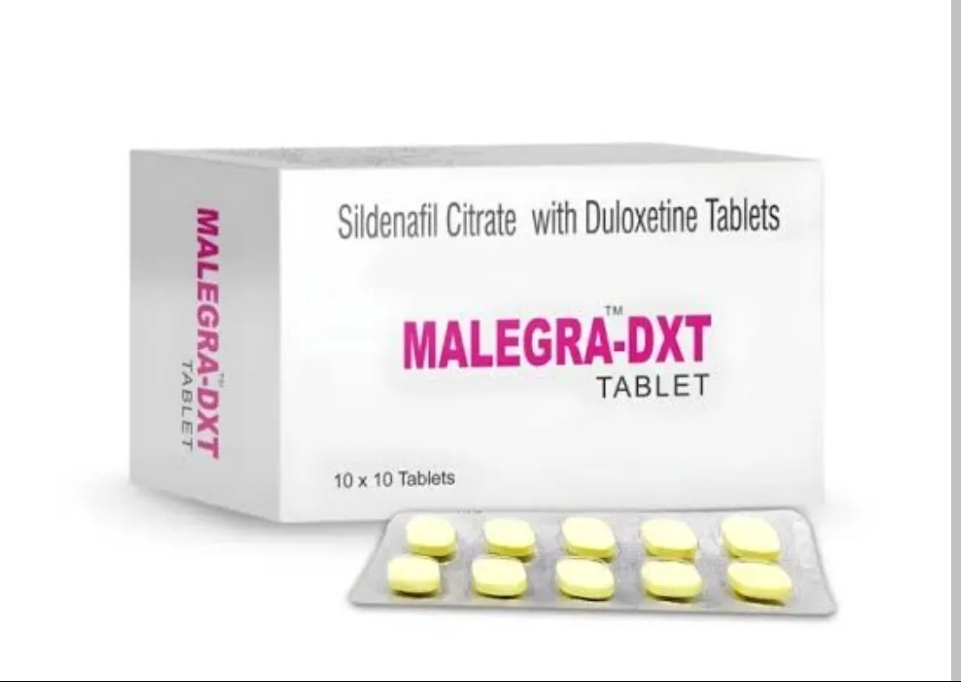 Malegra DXT Plus Tablets | Sildenafil + Duloxetine Tablets | Dual Action Men's Health Tablets |