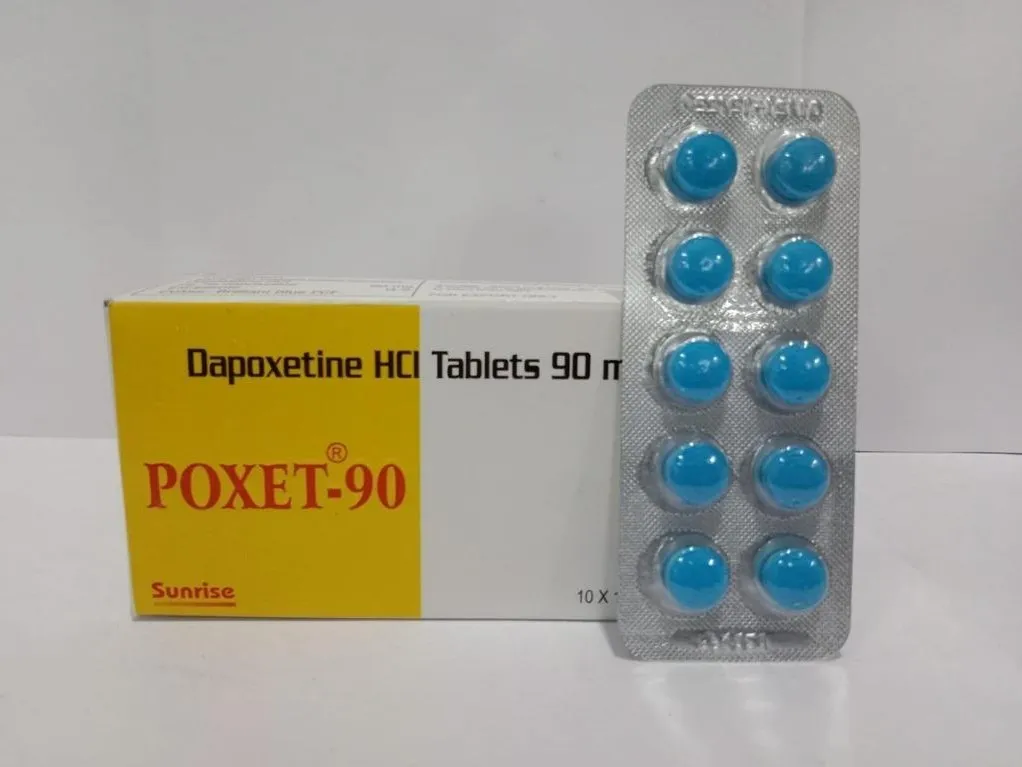 Poxet 90 mg Dapoxetine Tablet – Fast-Acting Premature Ejaculation Treatment | Global Exporter India