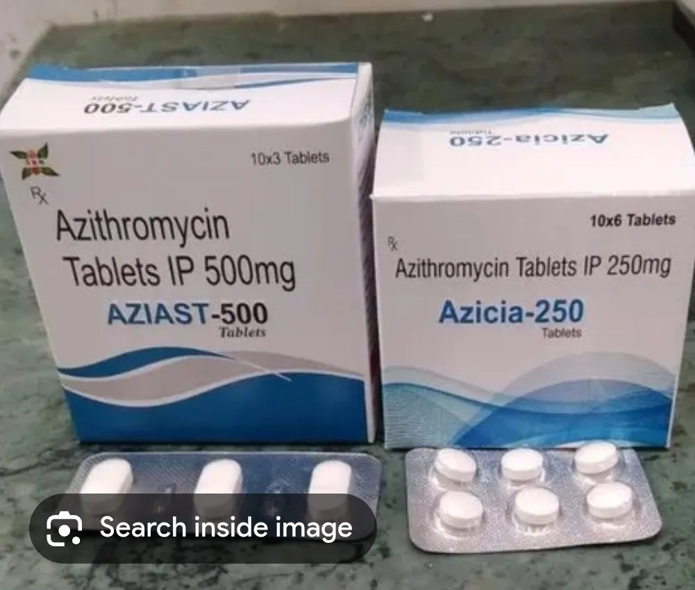 Azithromycin 250 mg & 500 mg Tablets Global Export from India – Trusted Supplier for Hospitals