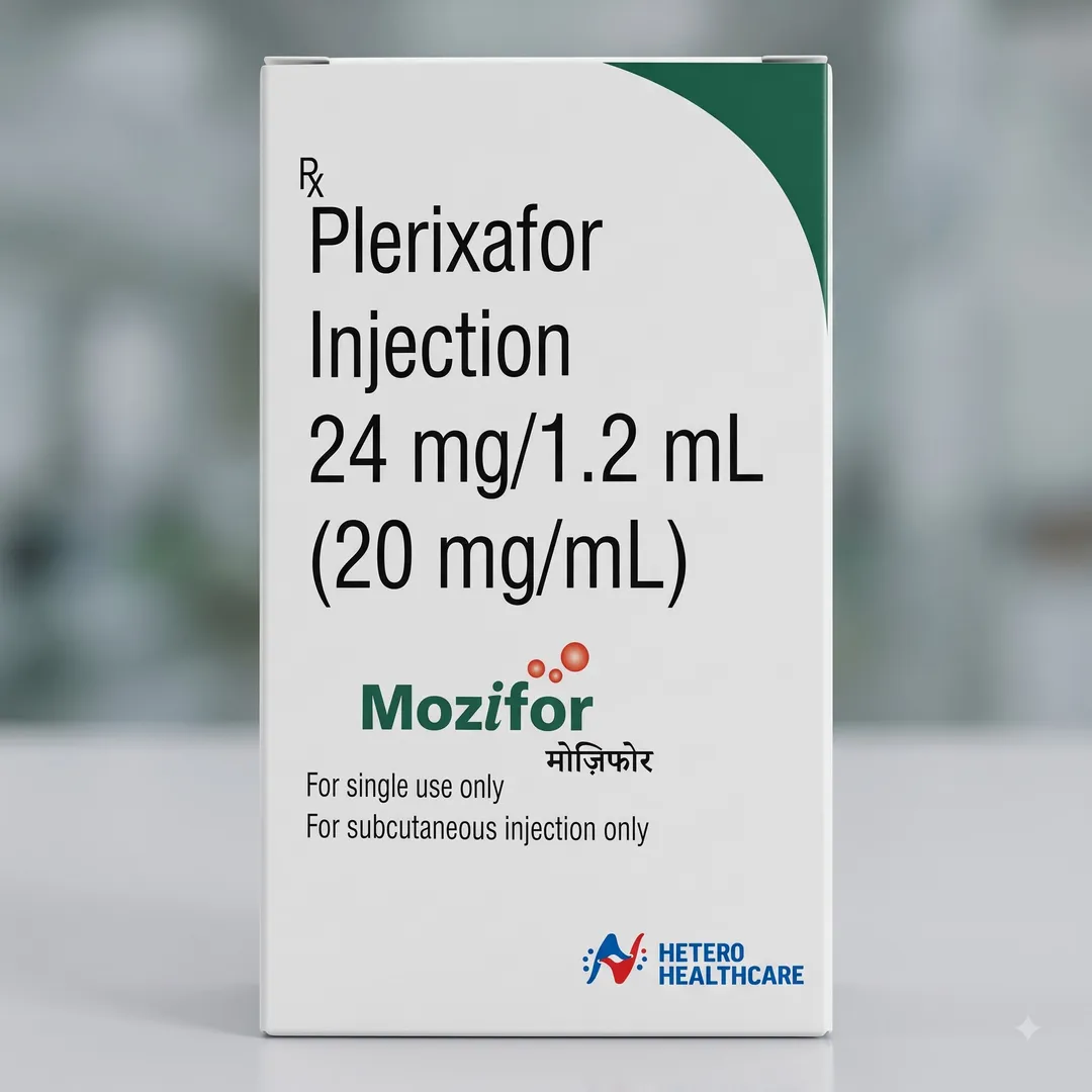 Mozifor Injection (Plerixafor): Uses, Benefits, Side Effects and Product Information image 1