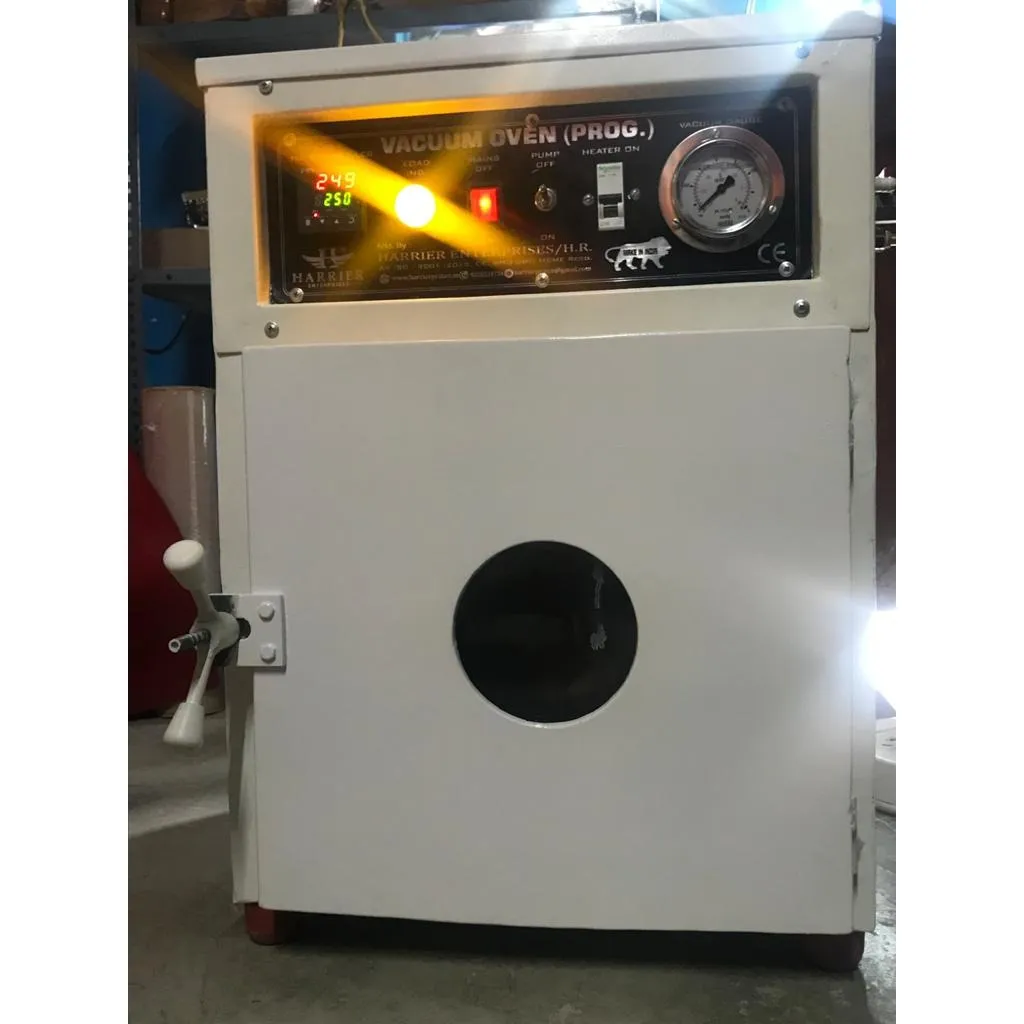 CYLINDRICAL VACUUM OVEN:
Make: HE (NSIC REGD, ISO...