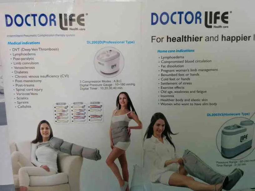 DVT Pump/ Air Compression Therapy System for slimm...