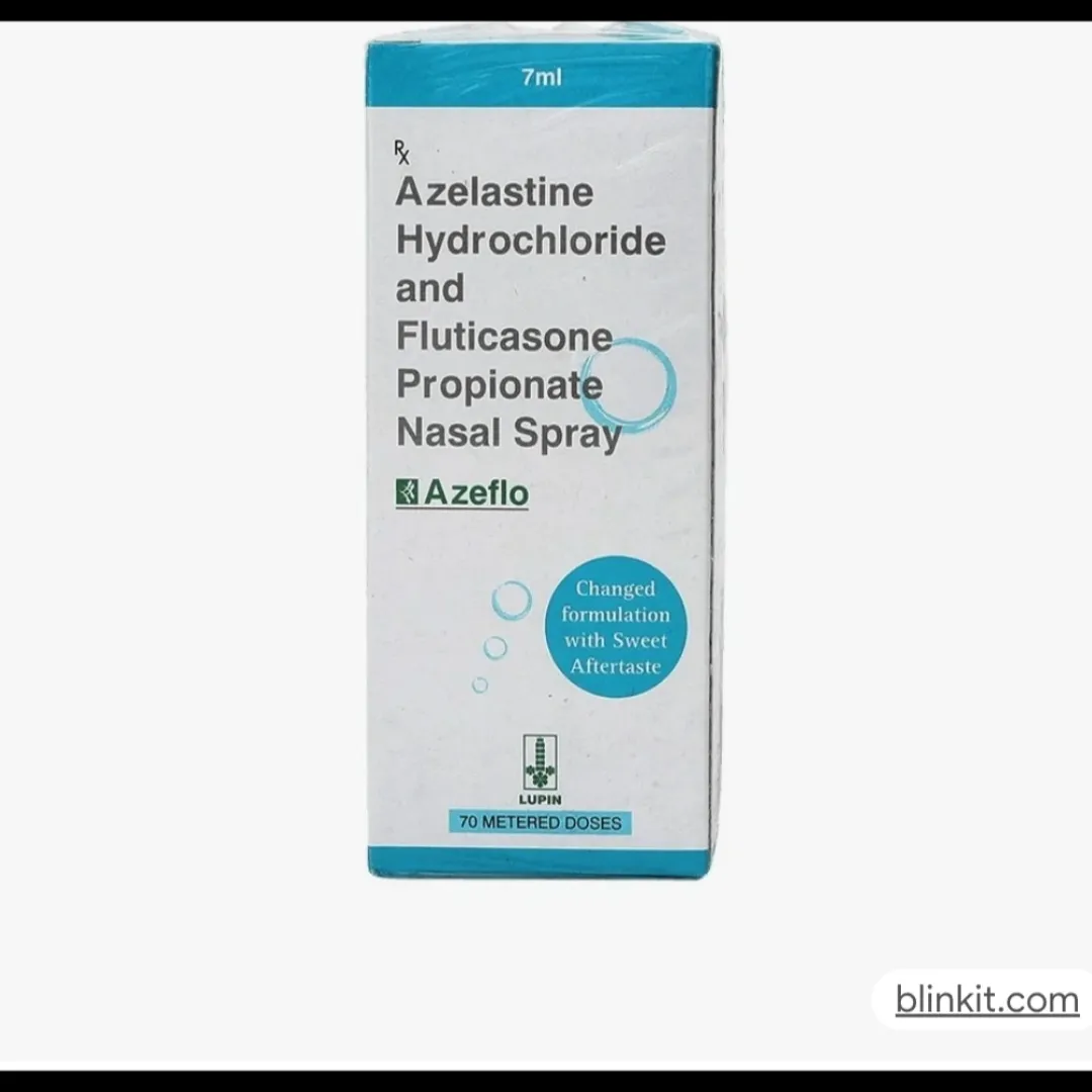 Azelastine Hydrochloride + Fluticasone Propionate Nasal Spray for Allergic Rhinitis Treatment |