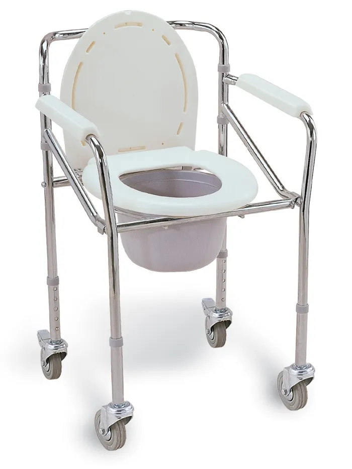 This is Commode Chair Folding With Adjustable Heig...