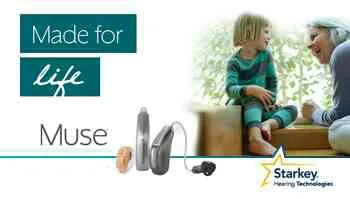 Starkey Muse 1000 with Z power ric hearing aids
10...