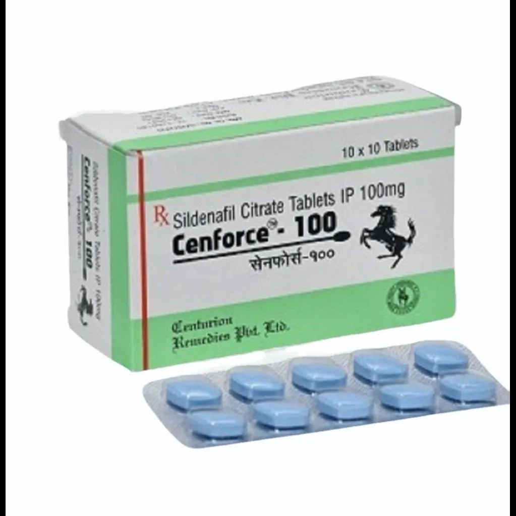 Cenforce 100 mg Tablet (Sildenafil Citrate) – Trusted ED Treatment | Global Exporter Cordium Pharma
