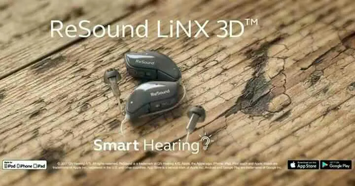 RESOUND
LINX 3D 7 (MADE FOR iPHONE)
CHANNEL- 12
P...