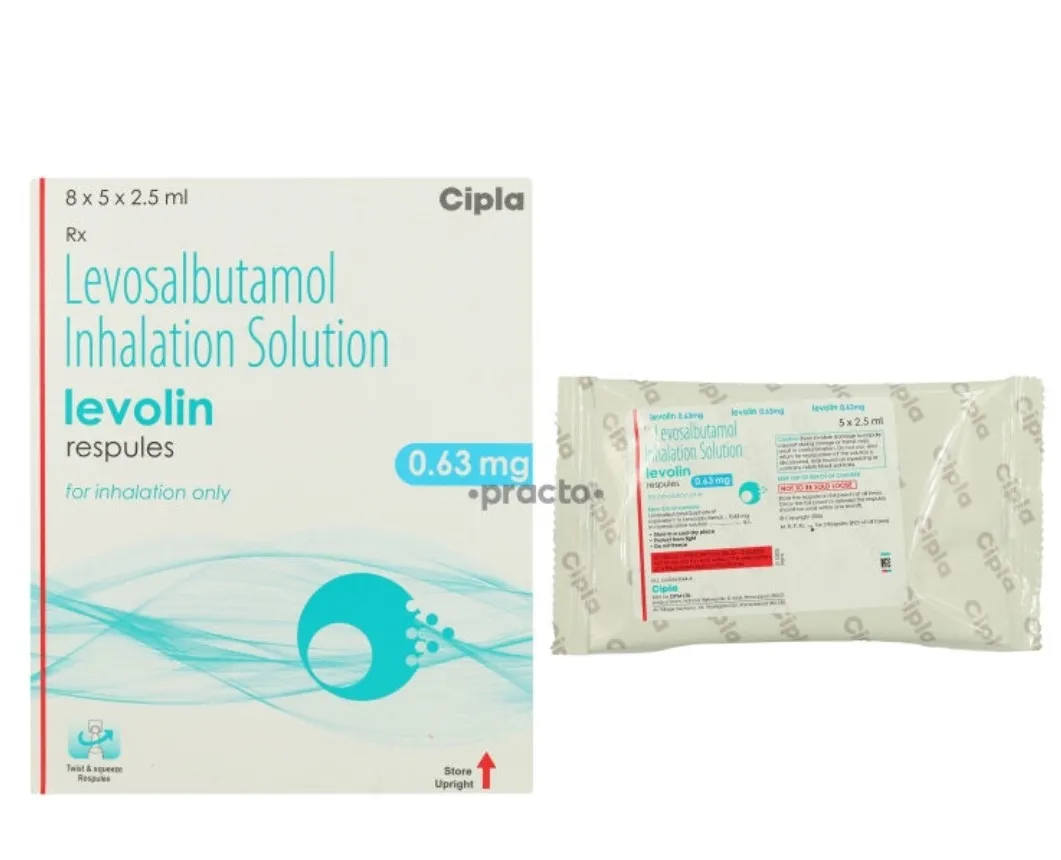 Levosalbutamol 0.5mg Respules Nebulizer – Fast Relief for Asthma & COPD | Global Export from India