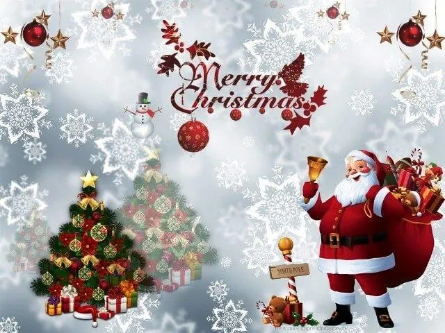# Merry Christmas #
A silent night, a star above,...