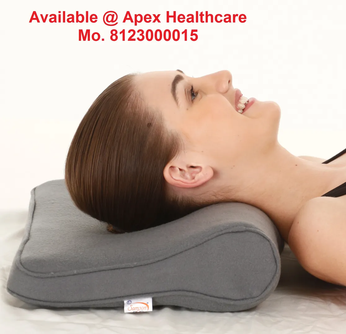 New cervical pillow designed to help increase slee...
