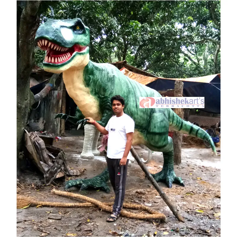 FRP Dinosaur Statue
Sizes :
Height - 10 feet
Len...