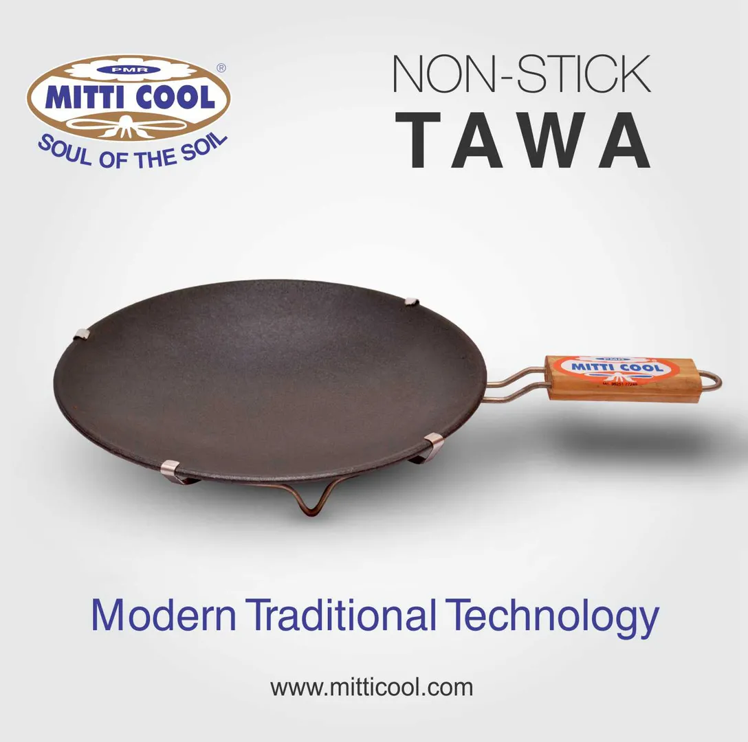 Product Name : Mitticool Non Stick Tawa
Size : 8 ...