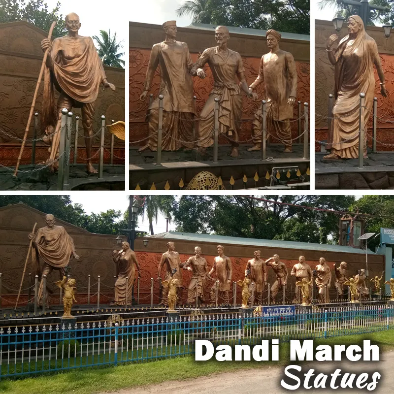 We are manufacturing FRP Dandi March Statues.
Ther...
