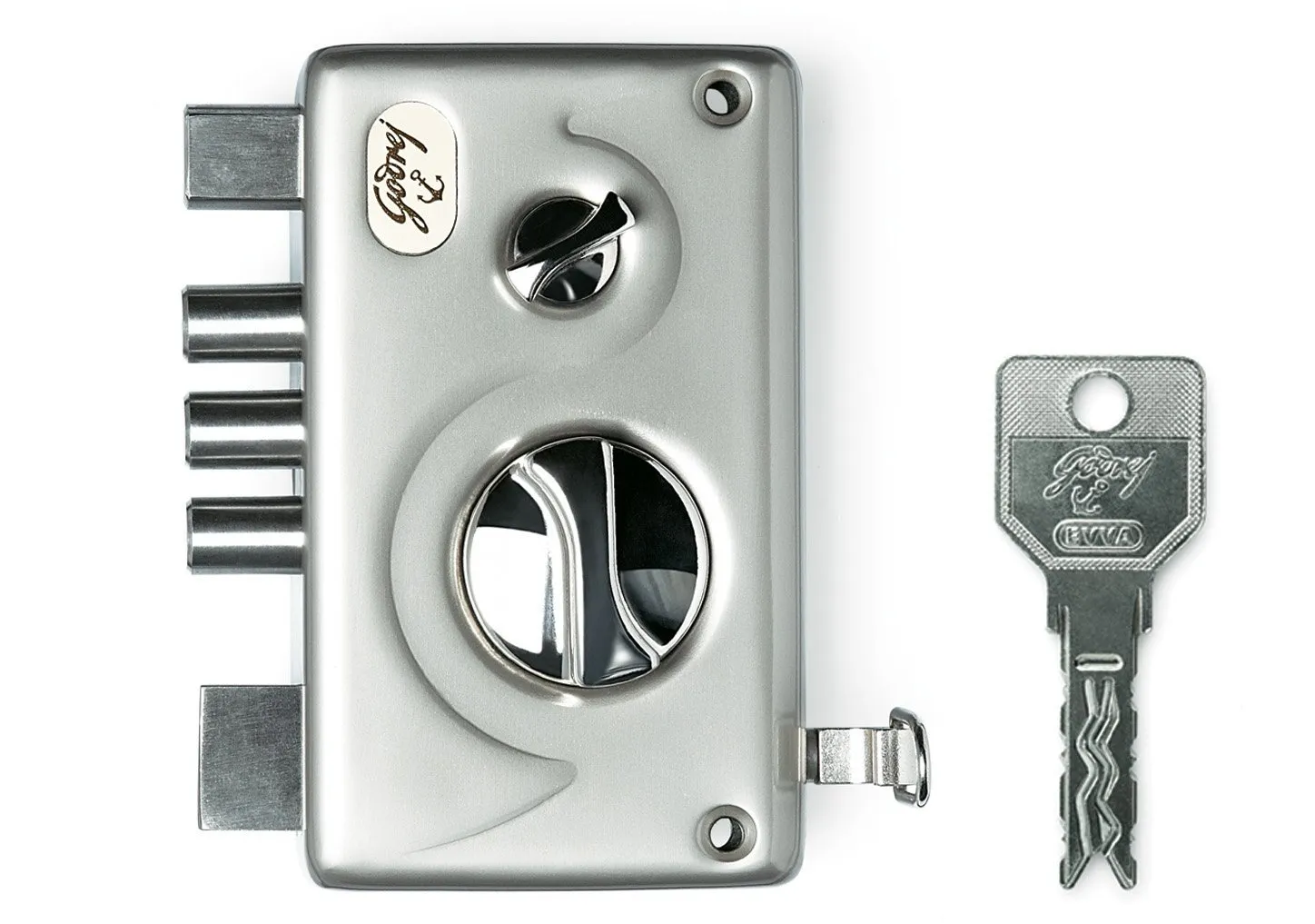 Godrej Locks EVVA Pentabolt 1CK (Satin Nickel)
P...