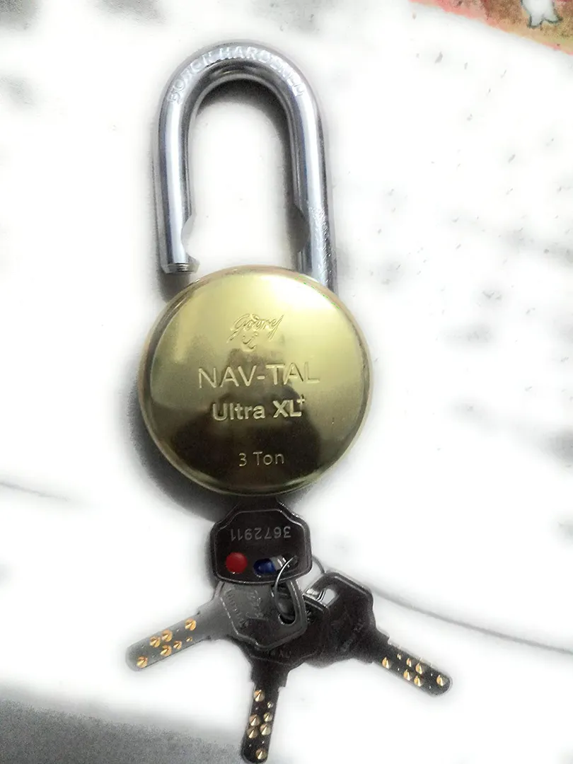Godrej Nav-Tal Ultra XL+ Padlock (Gold)
Product ...