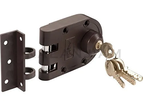 Godrej Locks Ultra Vertibolt 2CK Texture (Brown, 6...