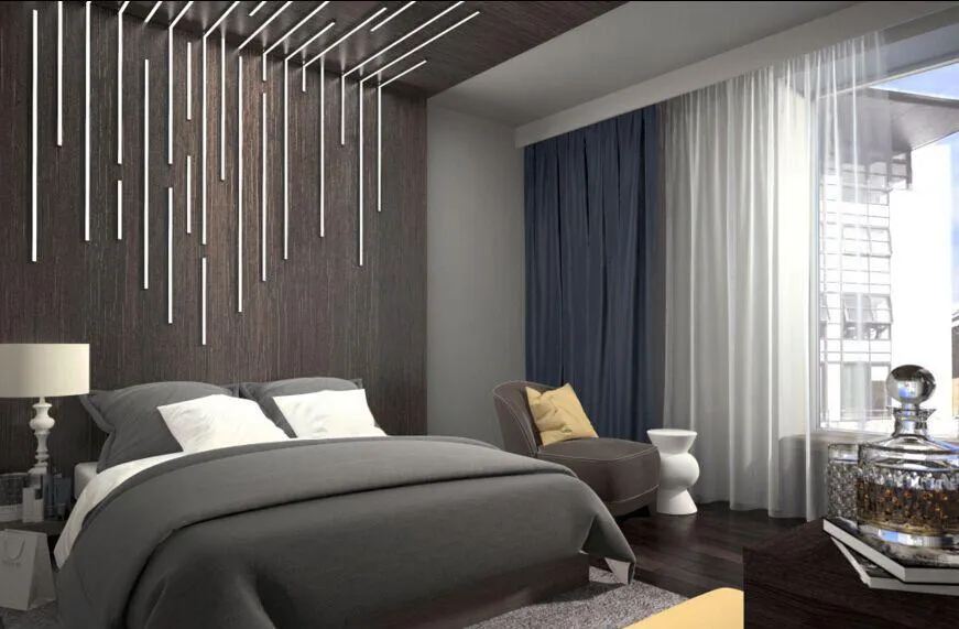 False Ceiling Recessed Linear Profile, LED Downlig...