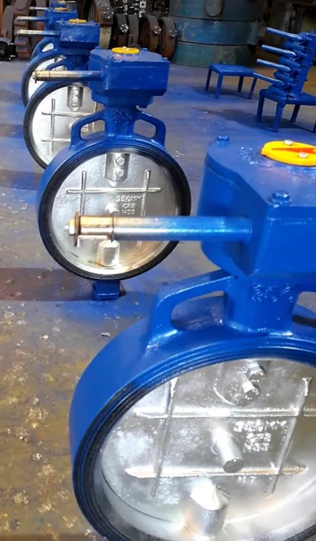 GEAR OPERATED BUTTERFLY VALVE
CENTRIC DISC WAFER ...