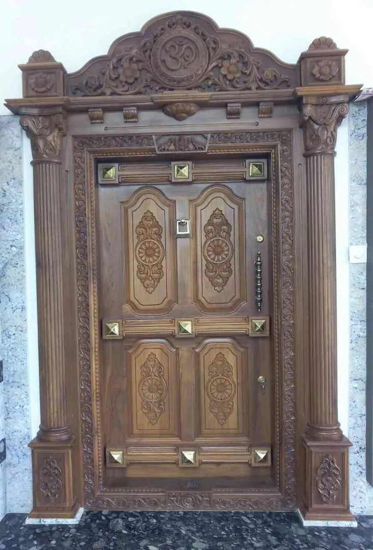 Main Doors in Teak wood and Rosewood with all hand...