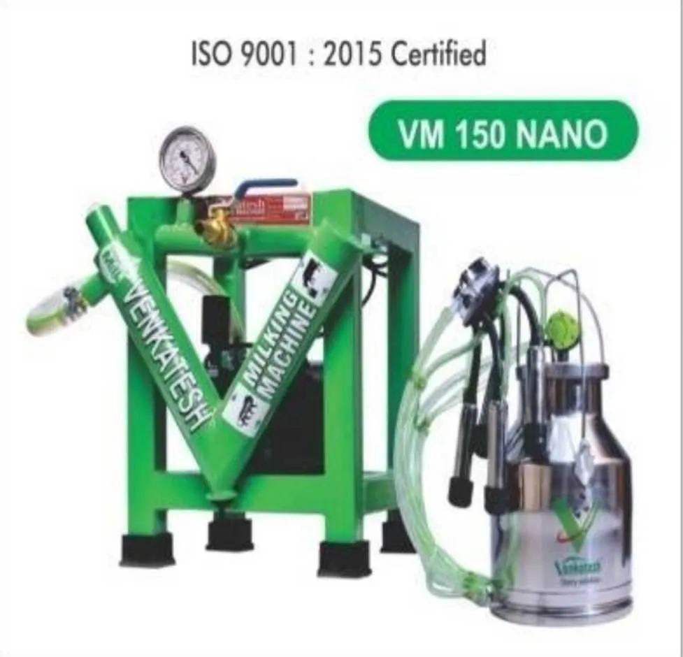 The Cow and Buffalo Milking Machine offered by us ...