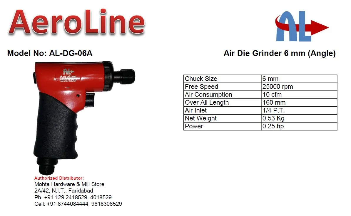 Pneumatic Angle Die Grinder
This is a Angle Die G...