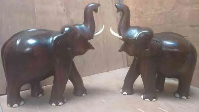 Rosewood Elephants Available in Sairay Rosewood Em...