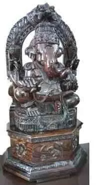 Ganapathi in Rosewood with Rosewood Base with best...