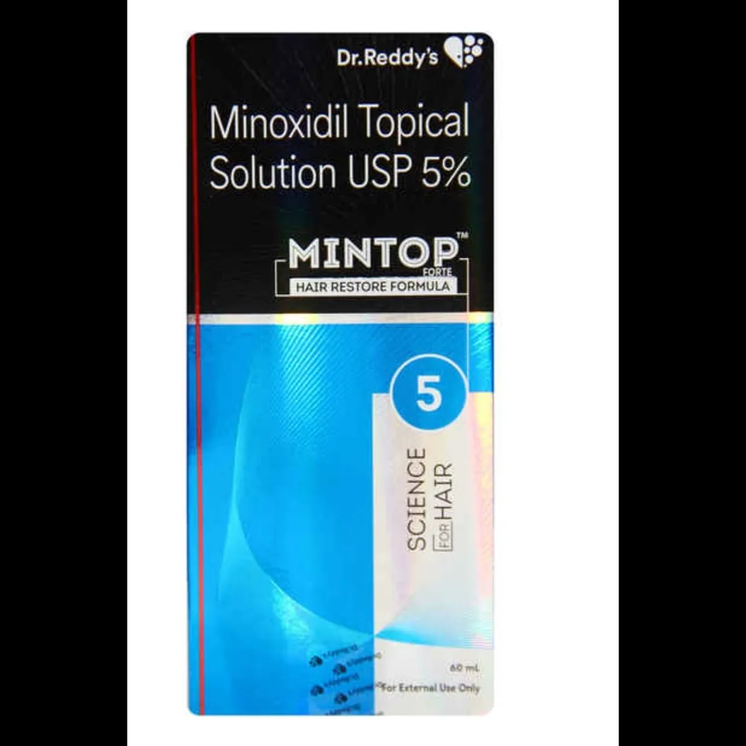 Mintop Forte 5% Minoxidil Solution | Hair Regrowth Treatment | Minoxidil 5% Topical Solution |
