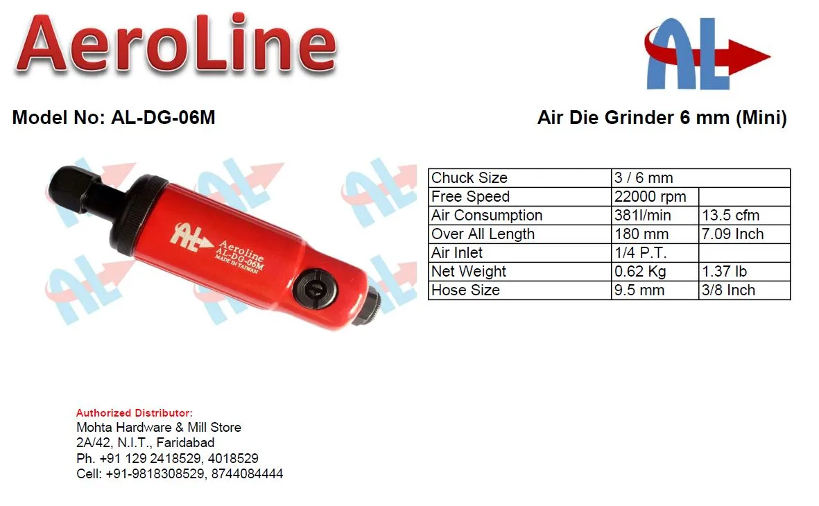 Air Die Grinder Mini. This Air Powered Die Grinder...
