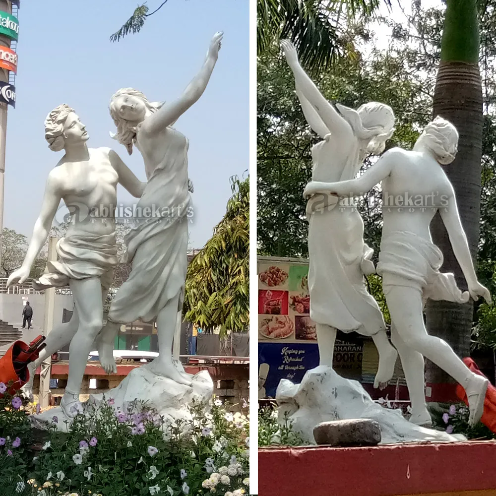 We are manufacturing FRP couple statue in kolkata....