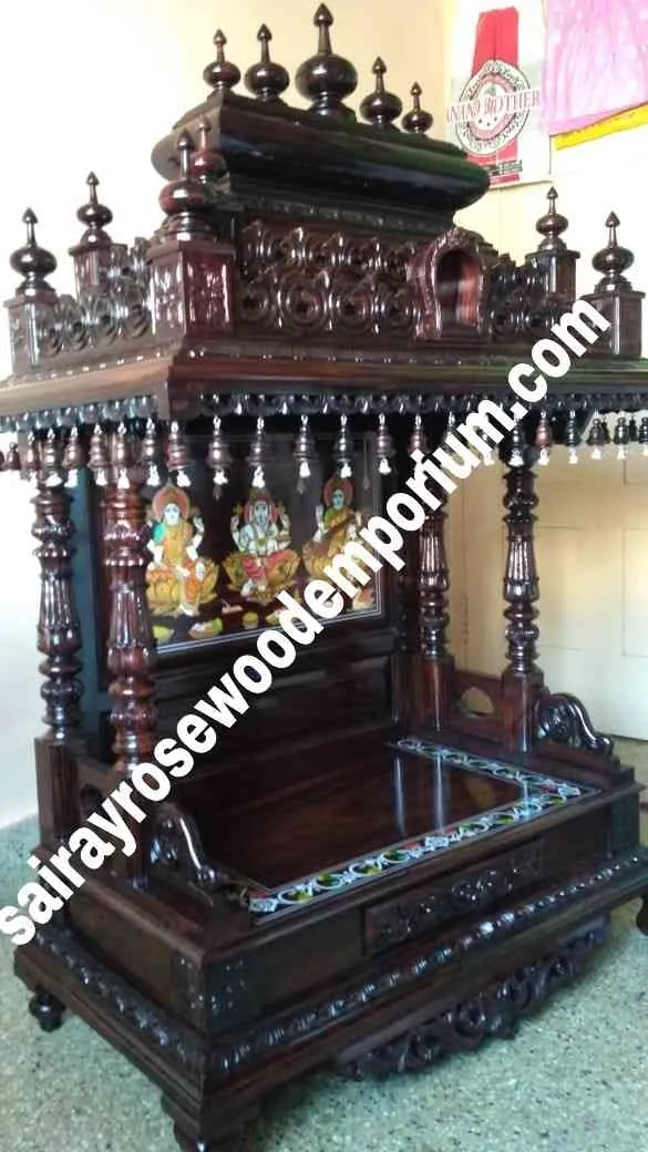 Rosewood Pooja Mantap
Rosewood Pooja Mandir in In...