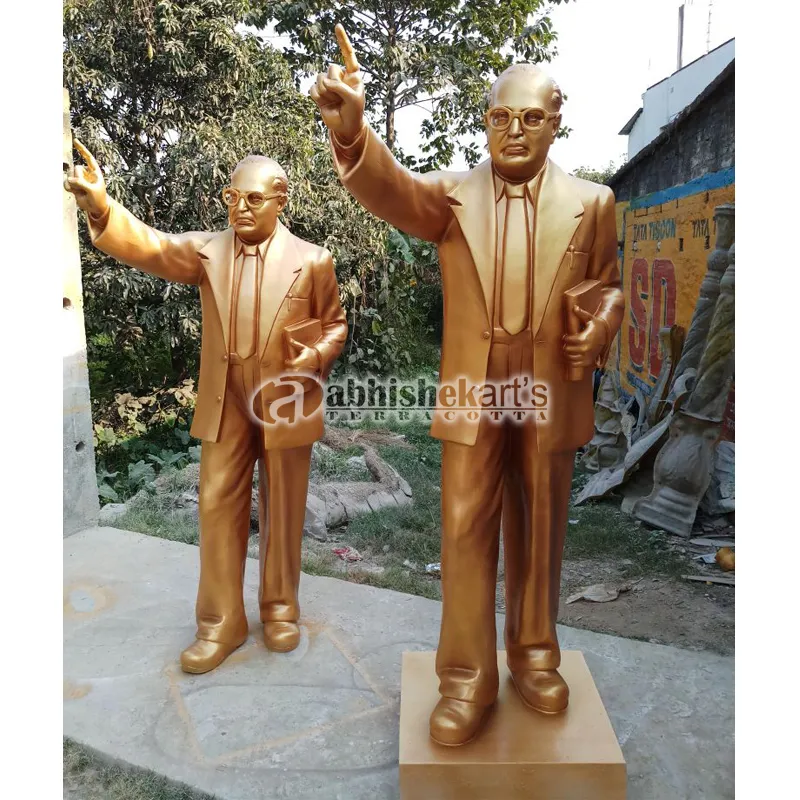 We are making B. R. Ambedkar sculpture, it's heigh...