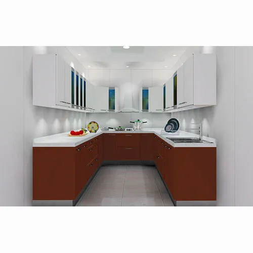 Interiors U Shaped Modular Kitchen In Coimbatore
...