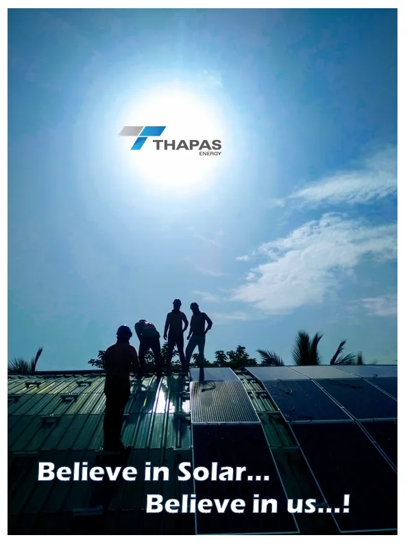 Thapas Energy is a Leading Solar Panel System inst...
