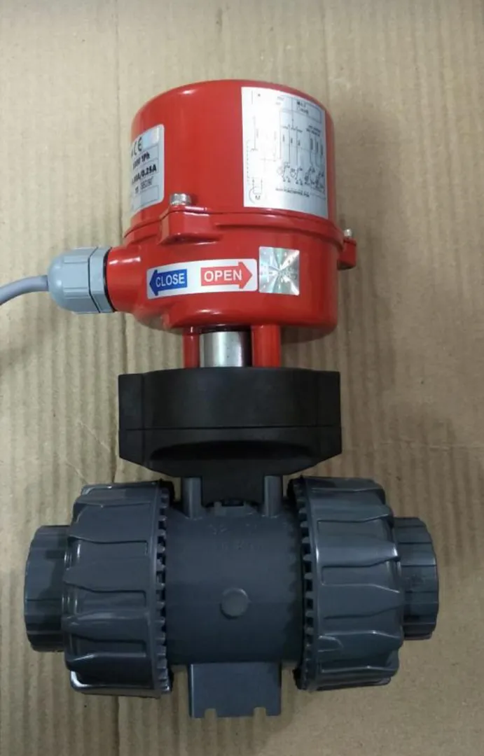 MOTORISED PVC BALL VALVE
MOTORISED PVC SMS UNION ...